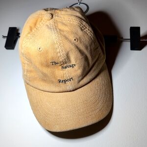 The Savage Report corduroy dad hat